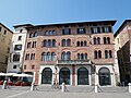 Il palazzo della ex-Banca Bertolli di Lucca
