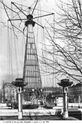 La tour aux avions vers 1920.