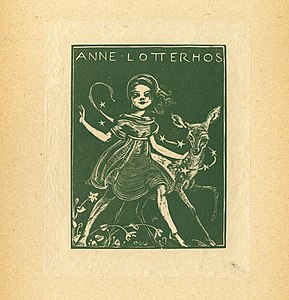Ex libris Anne Lotterhos