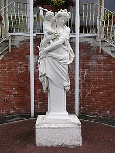 Sapho (1878), marbre, mairie de Marpent.