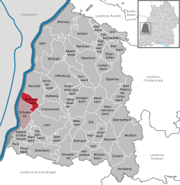 Meißenheim - Localizazion