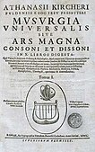 Musurgia universalis (1650)
