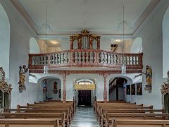 Innenansicht der Barockkirche