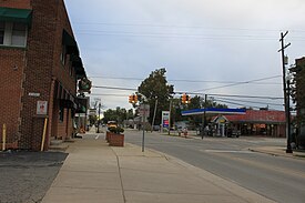 Intersection of Hannan and Huron River Drive