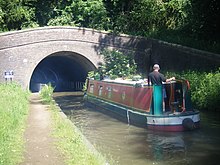 Newbold canal tunnel on the Oxford Canal at Rugby Newbold canal tunnel.jpg