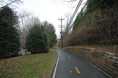 Bethesda Trolley Trail at Montgomery Drive