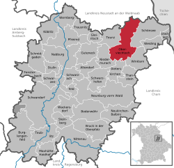 Oberviechtach na mapě