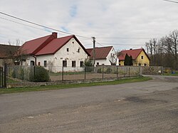 Houses at the village square