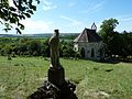 Kapelle Notre-Dame de Massey mit Statue