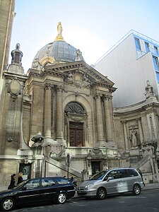 Kyrkobyggnaden Notre-Dame-de-Consolation.