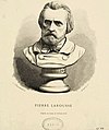Pierre Larousse, d'après un buste de Perraud.