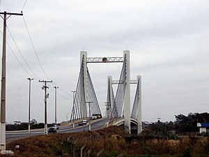 Sérgio Motta Bridge, in Cuiabá, Mato Grosso, B...