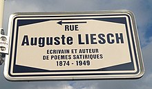 Rue Auguste Liesch in Luxembourg-City (sign).jpg