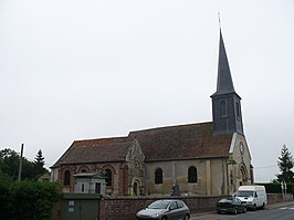 Kerk van Saint-Vigor in Saint-Loup-de-Fribois