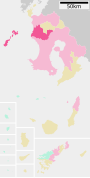 薩摩川内市の位置