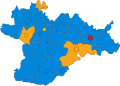 2019 results map