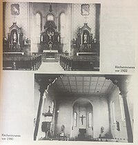 Historische Ansichten des Kircheninneren[9]