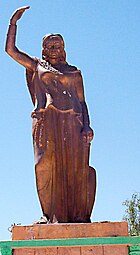 Statue der Königin al-Kahina in Khenchela