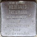 Stolperstein für Hildegard Treumann (Kaesenstraße 24)