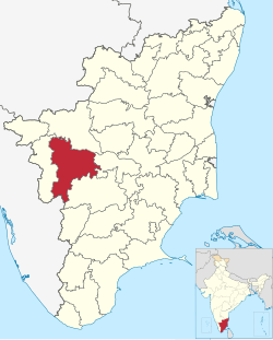 Location in Tamil Nadu, India