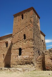 Λεπτομέρειες του πύργου της εκκλησίας