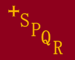 The banner of Rome, used in the Middle Ages.