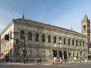 Boston Public Library, Boston, Massachusetts, 1888-95.