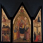 Триптих "Мадонна с Младенцем и святыми". 1370-1380. Национальная Галерея Канады, Оттава