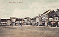 L' place Bosch et ch' Monumint à Léopold Ier in 1902.