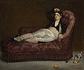 Édouard Manet: Junge Frau liegend in spanischem Kostüm
