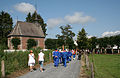 Havré, procession se rendant à la chapelle N-D de Bon Vouloir.