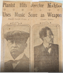 1910 press clipping