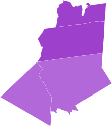 Results by county
Maloney
60-70%
70-80% 2022 Democratic primary in New York's 17th congressional district by county.svg