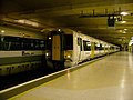 La rame de type 375/6 Electrostar n° 375617 au départ de London Charing Cross.