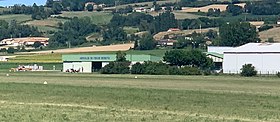 Aérodrome de Vienne - Reventin en juillet 2020.