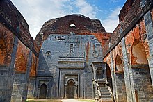 Ruins of Adina Mosque, the largest mosque in the subcontinent, in Pandua, the first capital of the Bengal Sultanate. Adina Mosque at Malda district of West Bengal 07.jpg