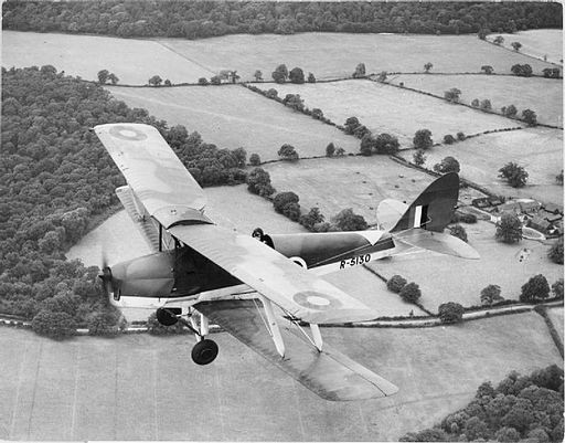 Aircraft of the Royal Air Force, 1939-1945- De Havilland Dh.82 Tiger Moth. ZZZ11729