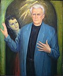 Народный артист СССР Николай Ерёменко-старший, 1996 год, холст, масло, 120 х 100 см.