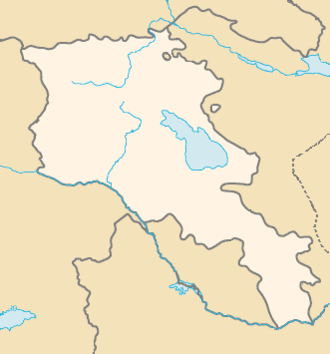Örményország fekvése