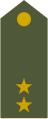 словакӣ: Nadporučík (Slovak Ground Forces)[30]