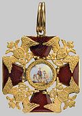 1820-yillarning Sankt-Aleksandr Nevskiy ordeni xochi