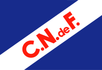 Bandera oficial del Club Nacional de Football.