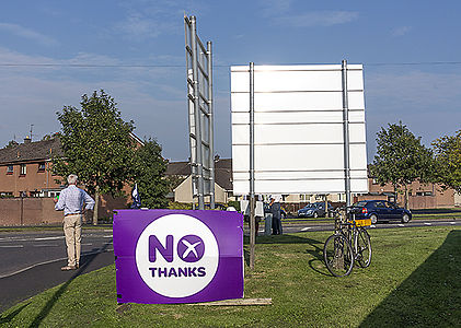 11. September: No-Kampagne in Kinross