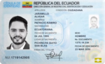 Miniatura para Cédula de identidad (Ecuador)