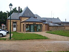 The town hall in Dancy