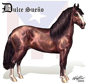 English: a Drawing of the Famous Puerto Rican ...