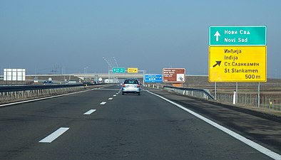 A1/E-75 motorway in Serbia