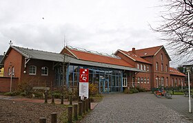 Der ehemalige Bahnhof in Aurich