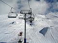 Le Ruined Castle chairlift, Falls Creek station de ski