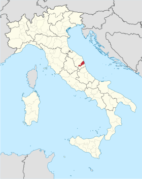 Localisation de Province de Fermo